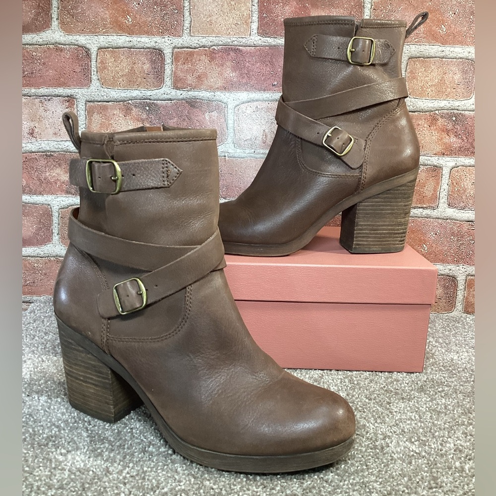 Lucky Brand Orenzo women’s heel ankle boots size 10